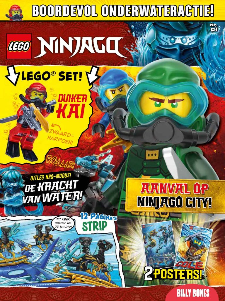 LEGO Ninjago Magazine online bij Aboland