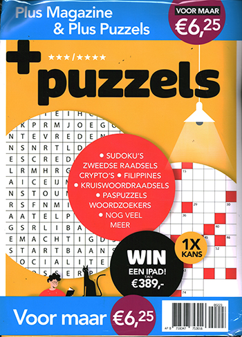 Occlusie Vliegveld Cyclopen Pakket Plus Magazine + Plus Puzzels - 02 2023 online bestellen bij Aboland