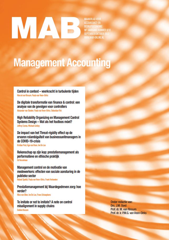 MAB Maandblad voor Accountancy en Bedrijfseconomie