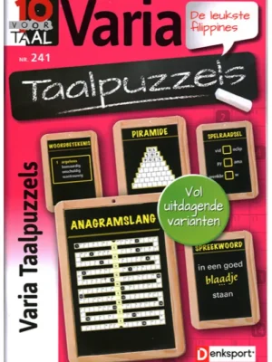 10 voor Taal Varia Taalpuzzels - 241 2025