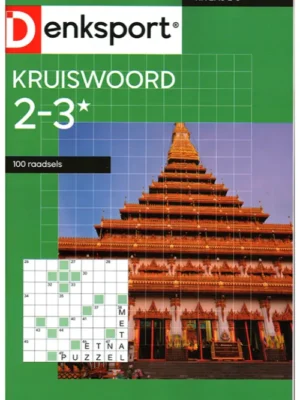 Denksport Kruiswoord 100 Raadsels - 177 2025