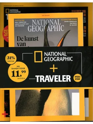 Pakket National Geographic + National Geographic Traveler - 05 2025