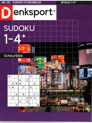Denksport Sudoku Scheurblok - 133 2025