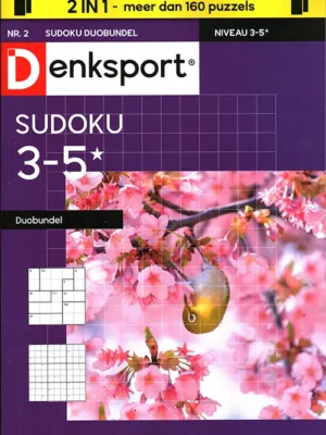 Denksport Sudoku Duobundel - 02 2025