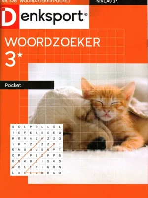 Denksport Woordzoeker Pocket - 328 2025