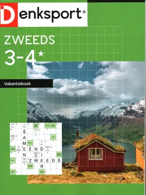 Denksport Zweeds Vakantieboek - 3-4* 301 2025