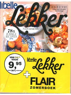 Pakket Libelle Lekker + Flair Zomerboek - 07 2025