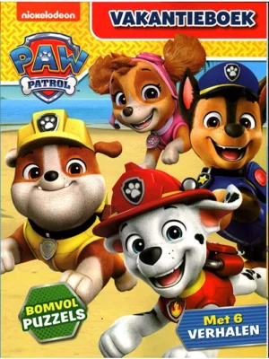 Nickelodeon Paw Patrol Vakantieboek - 2025