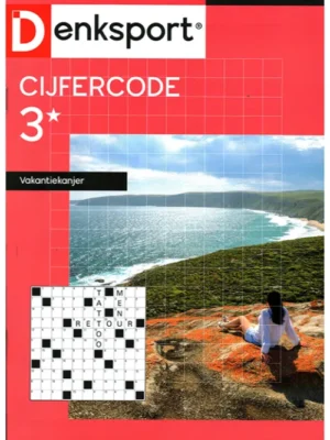 Denksport Cijfercode Vakantiekanjer - 93 2025