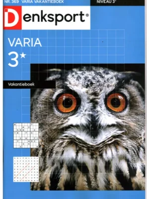 Denksport Varia Vakantieboek - 369 2025