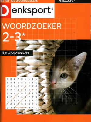 Denksport Woordzoeker 100 Woordzoekers - 198 2025