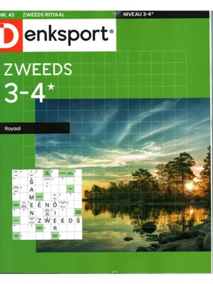Denksport Zweeds Royaal 3-4 sterren - 43 2025