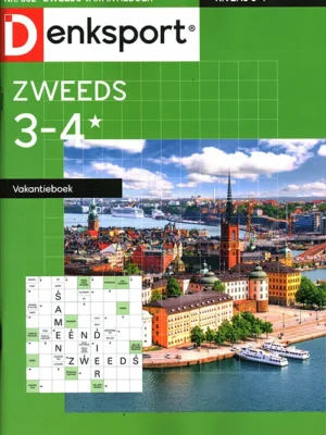 Denksport Zweeds Vakantieboek - 3-4* 302 2025