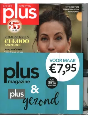 Pakket Plus Magazine + Plus Gezond - 07 2025