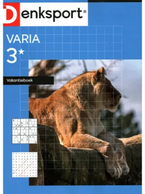 Denksport Varia Vakantieboek - 370 2025