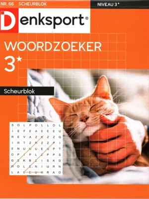 Denksport Woordzoeker Scheurblok - 66 2025