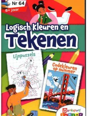 Denksport Junior Logisch Kleuren en Tekenen - 64 2025