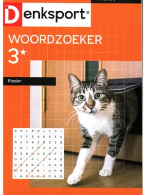 Denksport Woordzoeker Plezier - 658 2025
