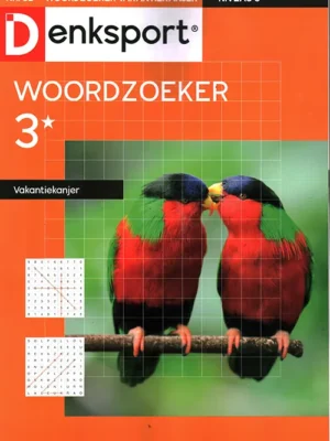 Denksport Woordzoeker Vakantiekanjer - 82 2025