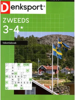 Denksport Zweeds Vakantieboek - 3-4* 304 2025