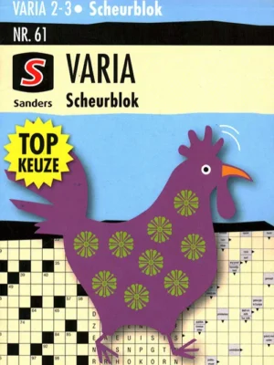 Sanders Varia Scheurblok - 61 2025