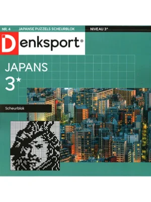 Denksport Japans Scheurblok - 04 2025