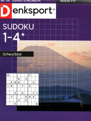 Denksport Sudoku Scheurblok - 138 2025