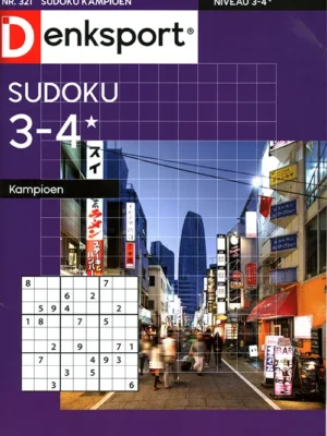 Denksport Sudoku Kampioen - 321 2025