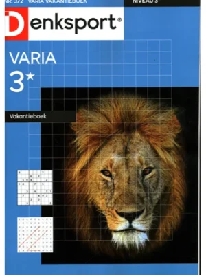 Denksport Varia Vakantieboek - 372 2025