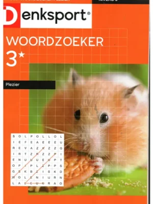 Denksport Woordzoeker Plezier - 659 2025