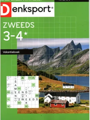 Denksport Zweeds Vakantieboek - 3-4* 305 2025