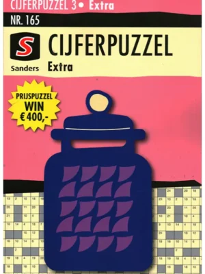 Sanders Cijferpuzzel Extra - 165 2025