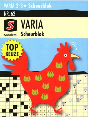 Sanders Varia Scheurblok - 62 2025