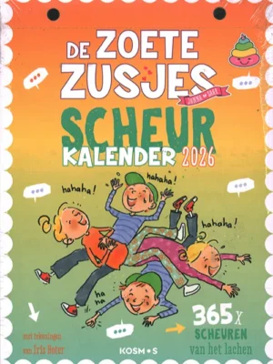 De Zoete Zusjes Scheurkalender - 2026