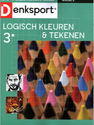 Denksport Logisch Kleuren en Tekenen - 72 2025