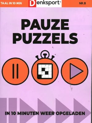 Denksport Taal Pauze Puzzels - 08 2025