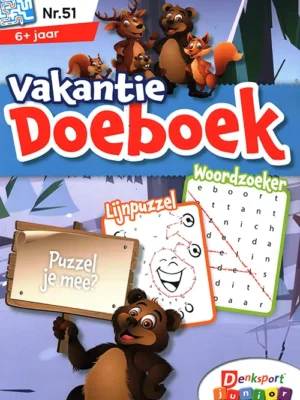 Denksport Junior Vakantie Doeboek - 51 2025
