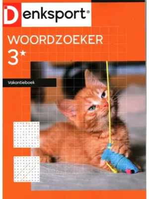Denksport Woordzoeker Vakantieboek - 344 2025