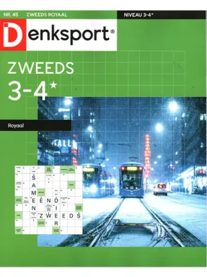 Denksport Zweeds Royaal 3-4 sterren - 45 2025