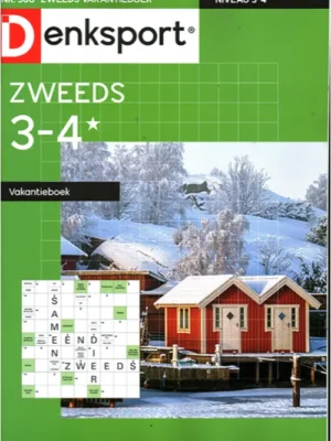 Denksport Zweeds Vakantieboek - 3-4* 306 2025