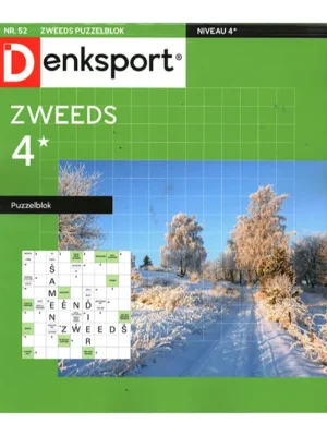 Denksport Zweeds Puzzelblok - 52 2025
