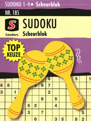 Sanders Sudoku Scheurblok - 185 2025