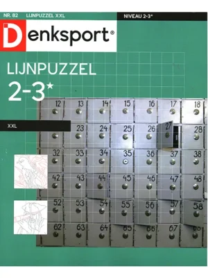 Denksport Lijnpuzzel - XXL 82 2025