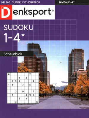 Denksport Sudoku Scheurblok - 140 2025