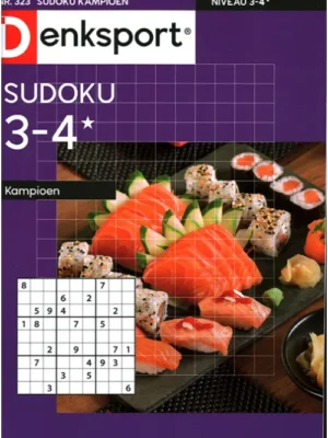 Denksport Sudoku Kampioen - 323 2025