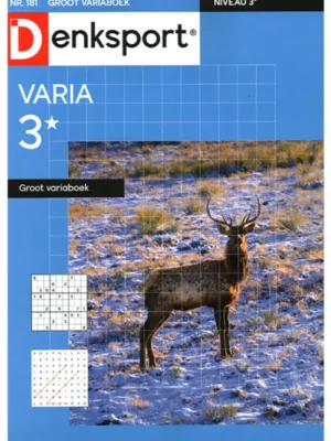 Denksport Groot Variaboek - 181 2025