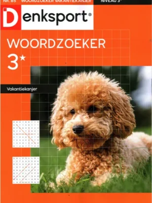 Denksport Woordzoeker Vakantiekanjer - 85 2025