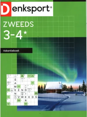 Denksport Zweeds Vakantieboek - 3-4* 307 2025