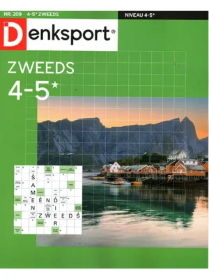 Denksport Zweeds 4-5 sterren - 209 2025