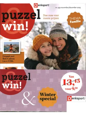 Pakket Puzzel en Win! en Win! Winter Special - 04 2025